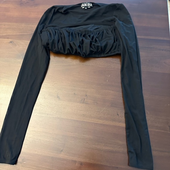 I.AM.GIA Anya Top in Black (T3) - Picture 2 of 5